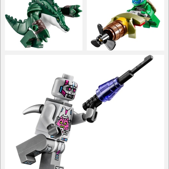 LEGO Green and Gray Submarine Adventure Set 79121 684 pieces - Picture 7 of 8